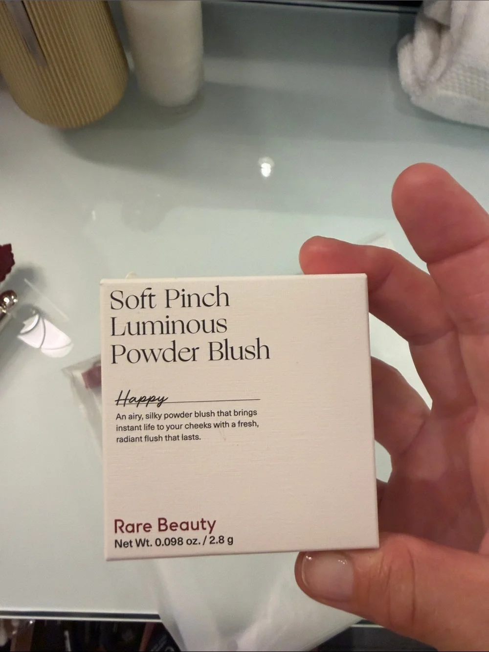 Rare Beauty Soft Pinch Luminous Powder Blush - Peachy Orange
